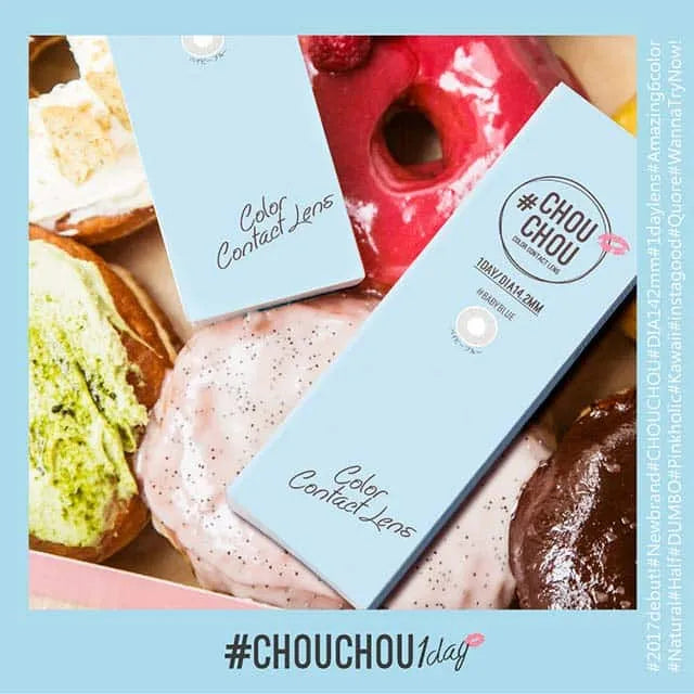 #CHOUCHOU 1DAY BABY BLUE(1BOX 10SHEETS) 2