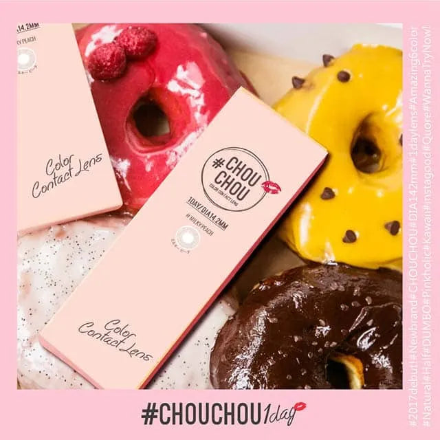 #CHOUCHOU 1DAY MILKY PEACH(1BOX 10SHEETS) 2