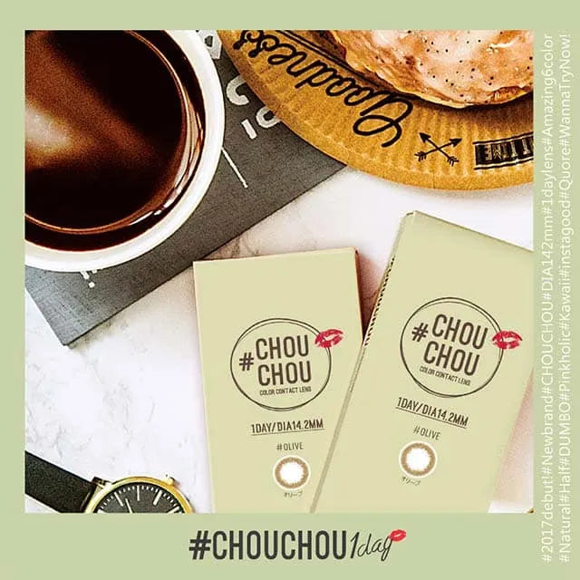 #CHOUCHOU 1DAY OLIVE(1BOX 10SHEETS) 2
