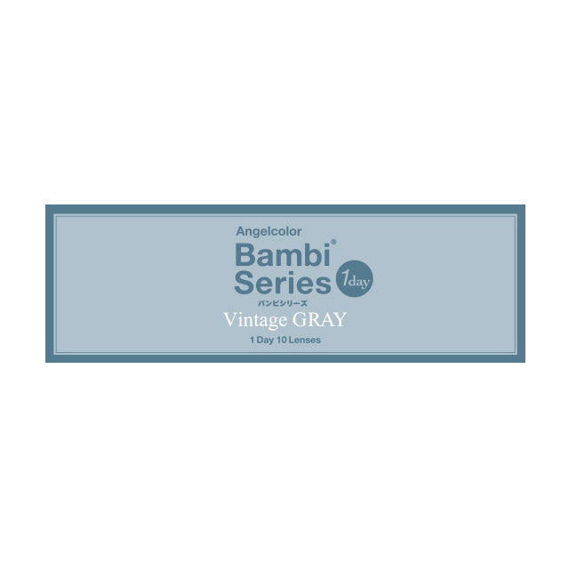 ANGELCOLOR BAMBI SERIES VINTAGE 1DAY GRAY(1BOX 10SHEETS) 2