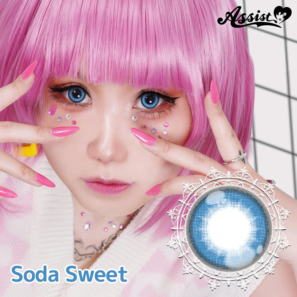 ASSIST CHOUCHOU PUPPILLA SWEET 1DAY 07 SODA SWEET(1BOX 6SHEETS) 1