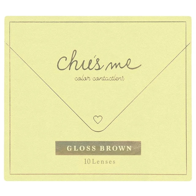 CHU’S ME 1DAY GLOSS BROWN(1BOX 10SHEETS) 2