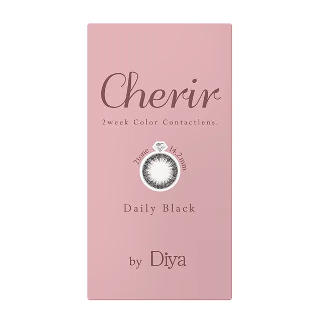 CHERIR BY DIYA 2WEEK DAIRYBLACK(1BOX 6SHEETS) 2