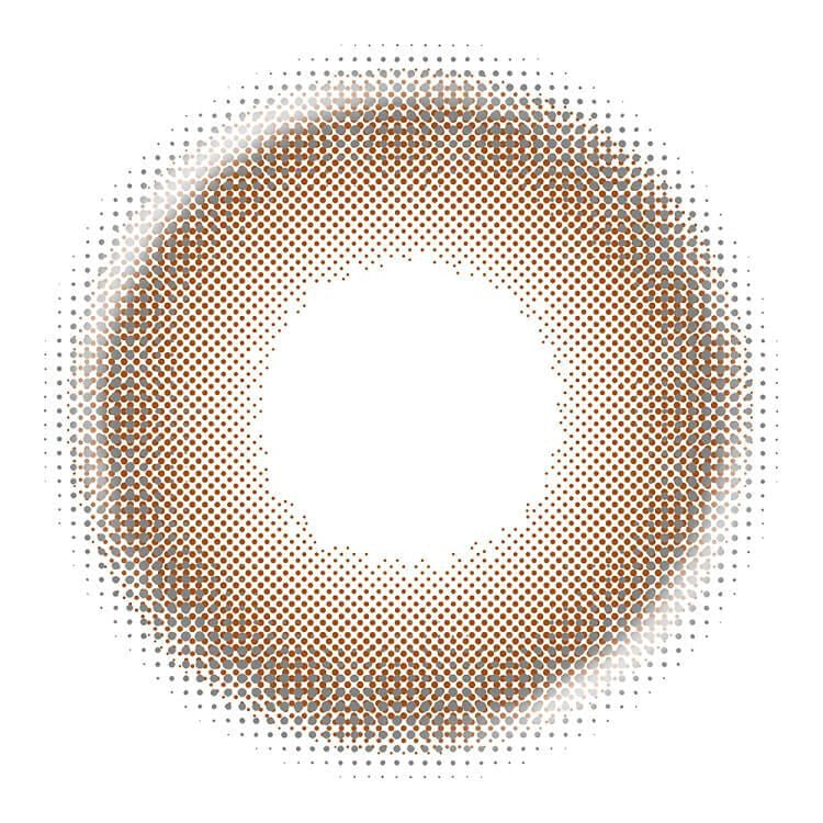 EYE CLOSET 1MONTH AQUA MOIST UV 14.5mm SHIRATAMA BROWN(1BOX 2SHEETS) 1