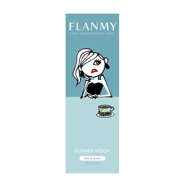 FLANMY SHELL 1DAY FLOWER MOON(1BOX 10SHEETS) 2