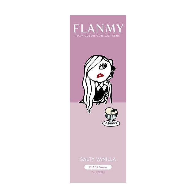 FLANMY SWEET 1DAY SALTY VANILLA(1BOX 10SHEETS) 2