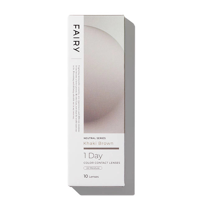 FAIRY 1DAY NEUTRAL SERIES KHAKI BROWN(1BOX 10SHEETS) 2