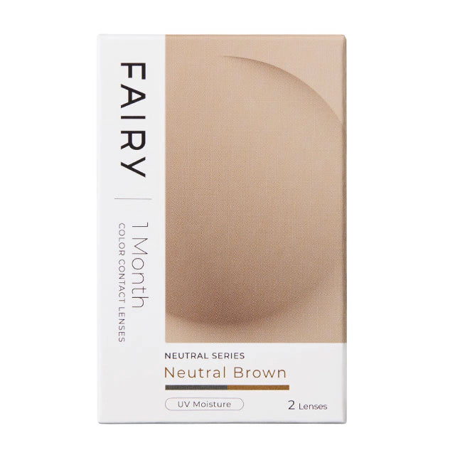 FAIRY 1MONTH NEUTRAL SERIES NEUTRAL BROWN(1BOX 2SHEETS) 2