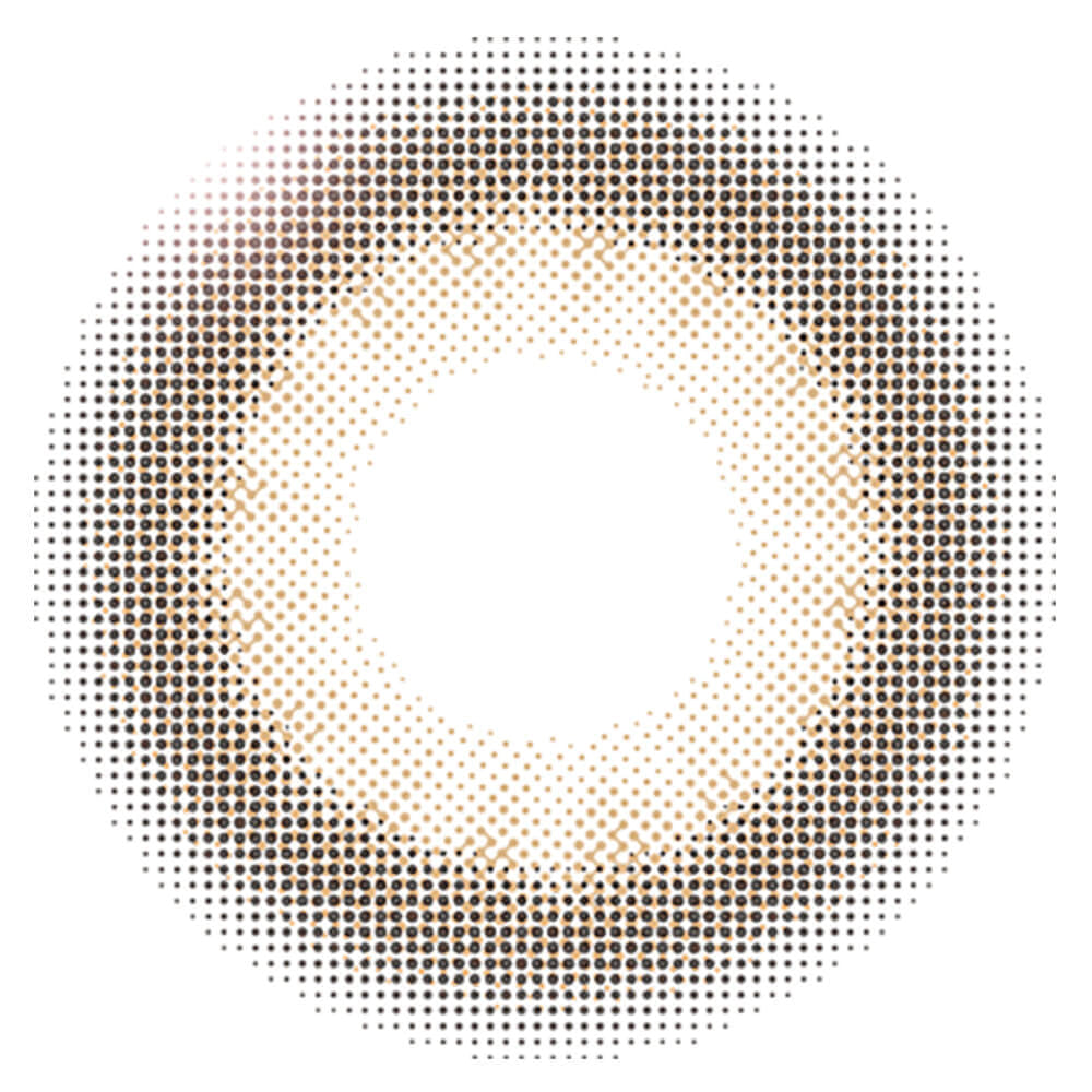 HONEY DROPS 1DAY 15mm BABY BEIGE(1BOX 10SHEETS) 1