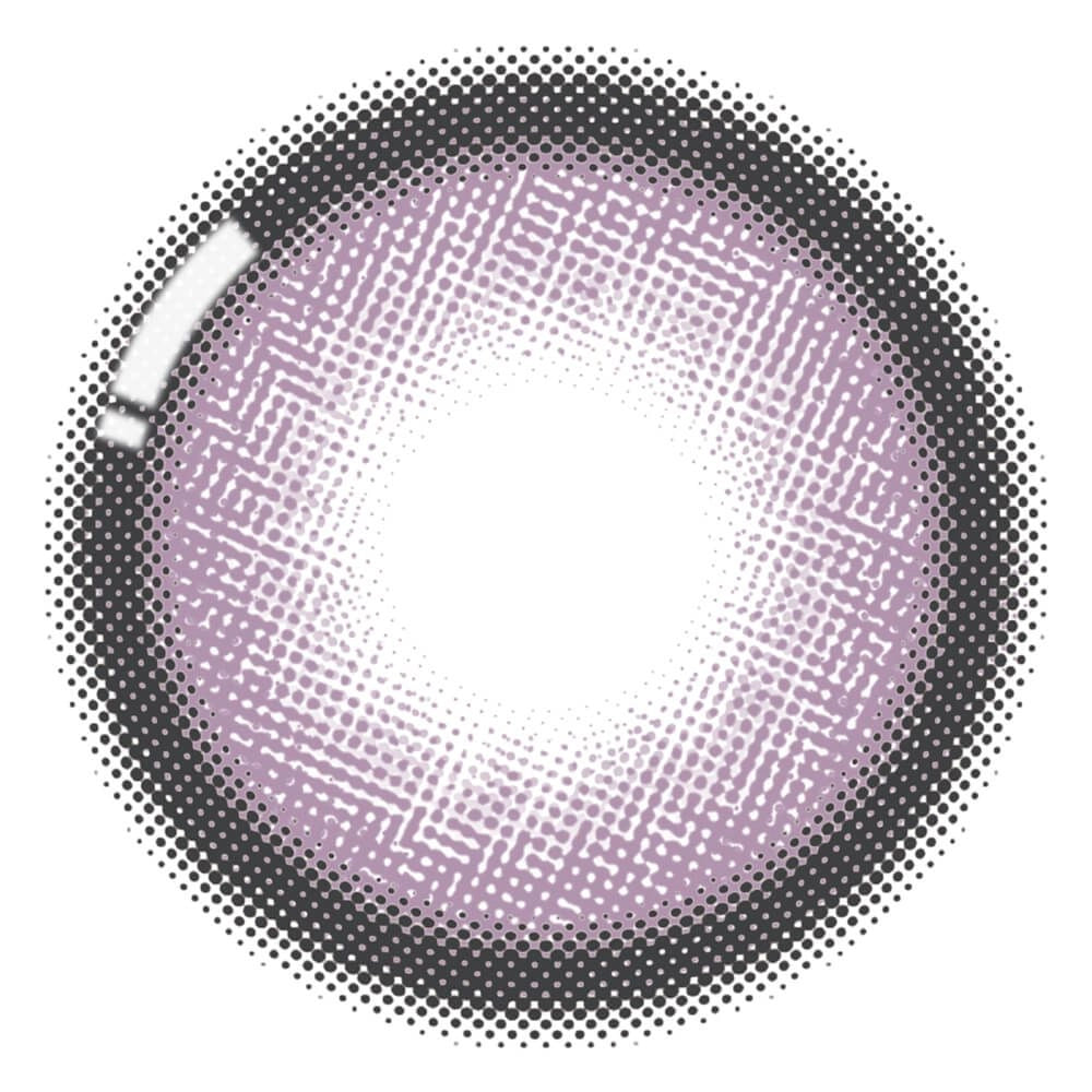 HONEY KISS 1DAY 14.5mm CHULUN MIST PURPLE(1BOX 10SHEETS) 1