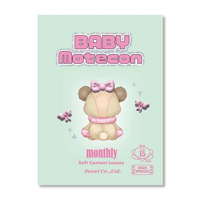BABY MOTECON 1MONTH BABY RIBBON BABY(1BOX 2SHEETS) 2