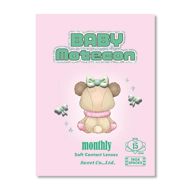 BABY MOTECON 1MONTH BABY RIBBON DOLL(1BOX 2SHEETS) 2