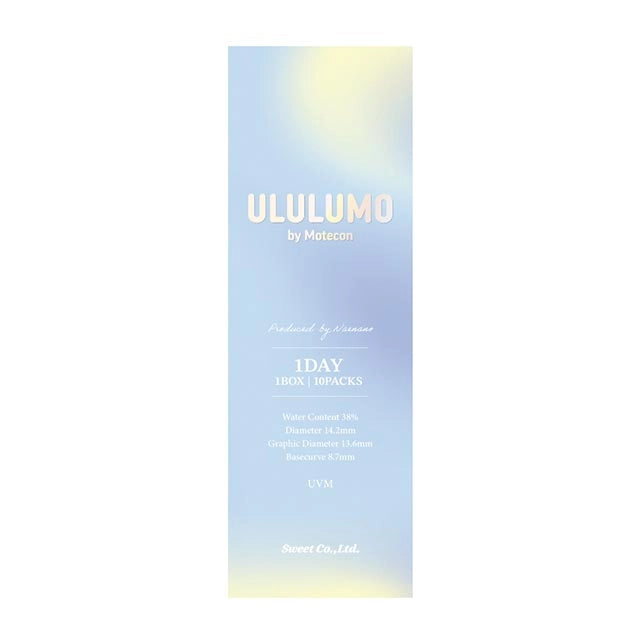 ULULUMO BY MOTECON 1DAY TULLE PEARL BEIGE(1BOX 10SHEETS) 2