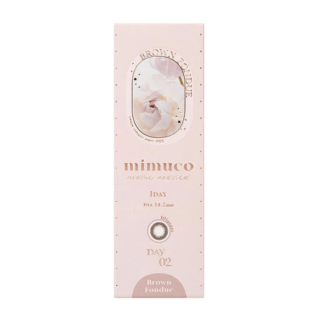 MIMUCO 1DAY BROWN FONDUE(1BOX 10SHEETS) 2