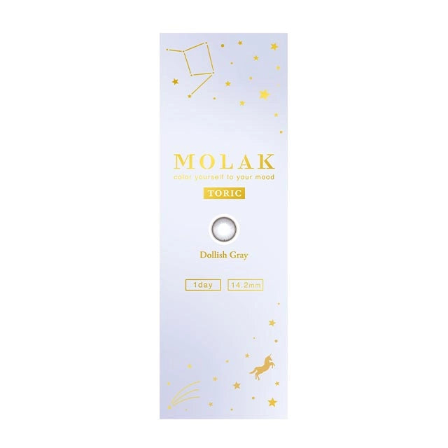 MOLAK TORIC 1DAY DOLLISH GRAY CYL-0.75(1BOX 10SHEETS) 2