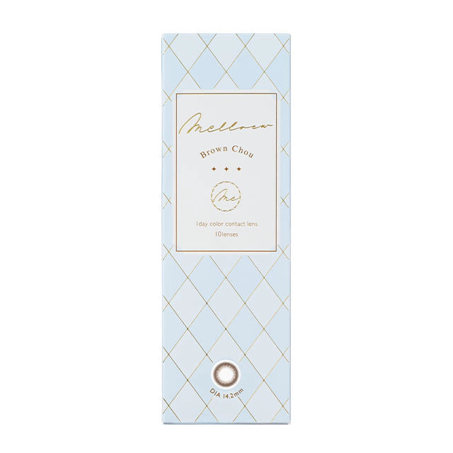MELLOEW 1DAY BROWN CHOU(1BOX 10SHEETS) 2