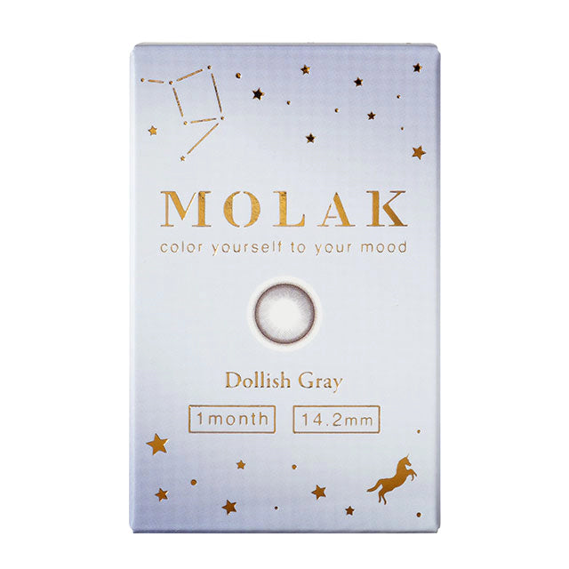 MOLAK 1MONTH DOLLISH GRAY(1BOX 2SHEETS) 2