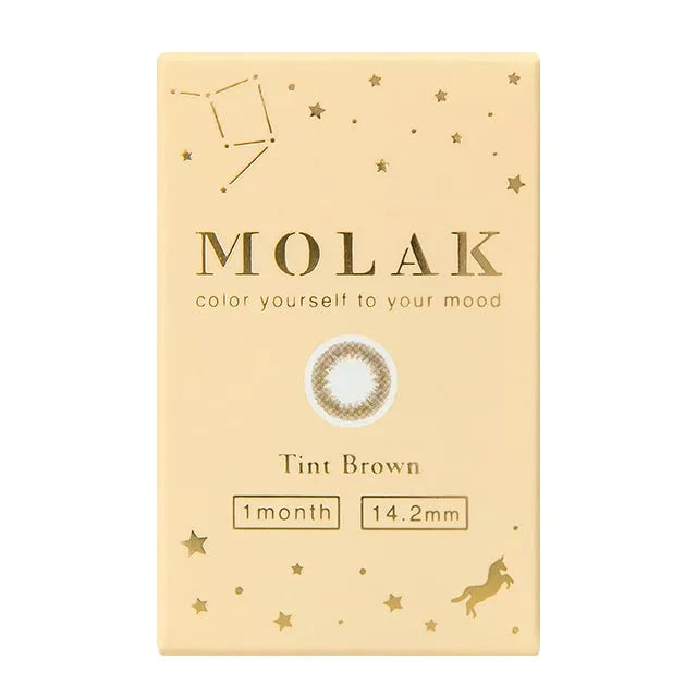 MOLAK 1MONTH TINT BROWN(1BOX 2SHEETS) 2