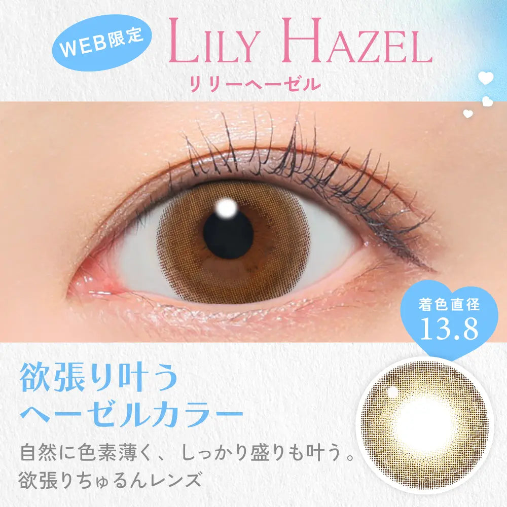 CANDYMAGIC 1DAY LILY HAZEL(1BOX 10SHEETS) 0
