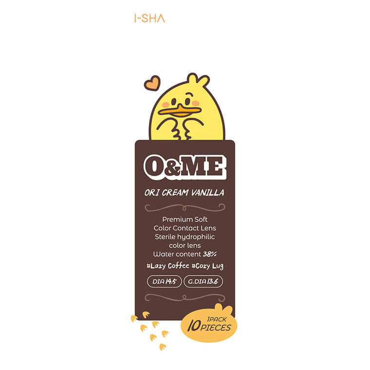 O&ME by I-SHA ORI CREAM VANILLA(1BOX 10SHEETS) 2