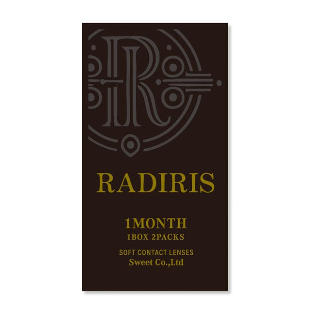 RADIRIS 1MONTH LUCENT GRAY(1BOX 2SHEETS) 2