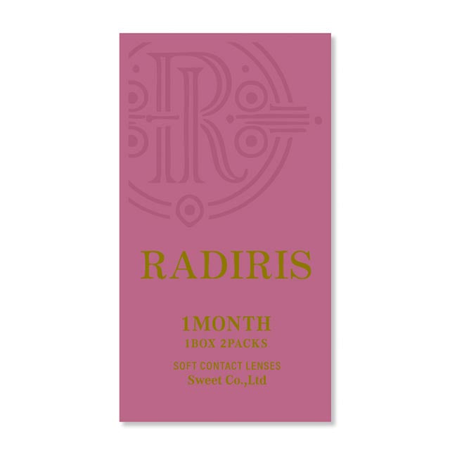 RADIRIS 1MONTH MIRAGE BLOOM(1BOX 2SHEETS) 2