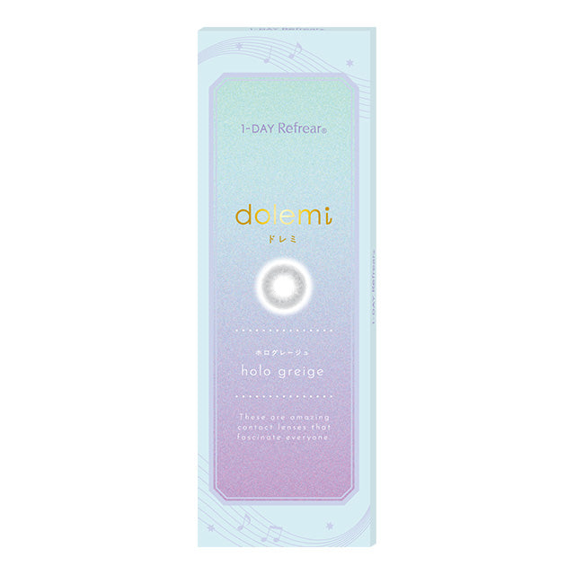 1DAY REFREAR DOREMI HOLO GREIGE(1BOX 10SHEETS) 2