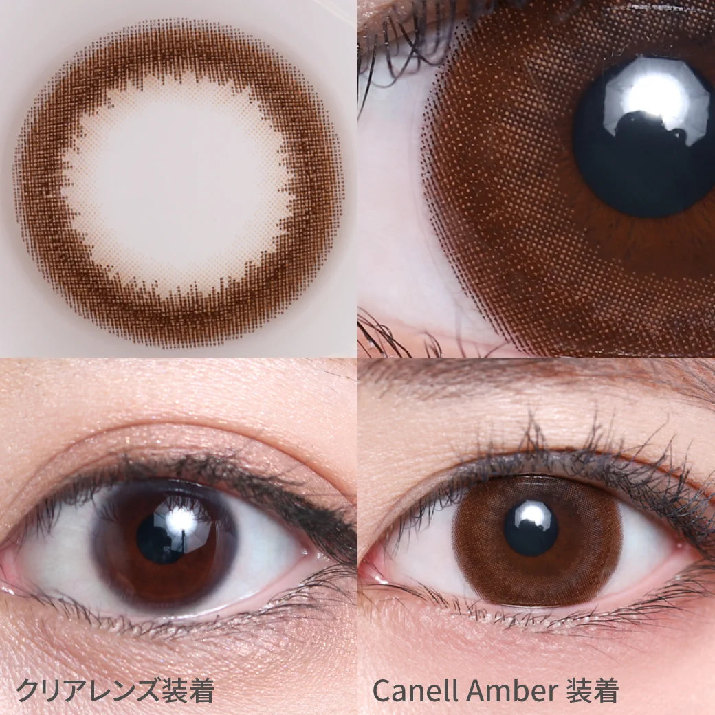 TEAMO 1DAY CHERIA SERIES CANELL AMBER(1BOX 10SHEETS) 0