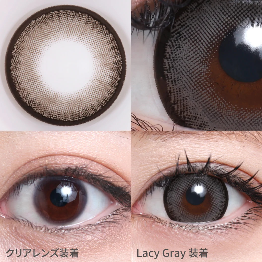 TEAMO 1MONTH ALLURE SEIRES LACY GRAY(1BOX 1SHEET) 0