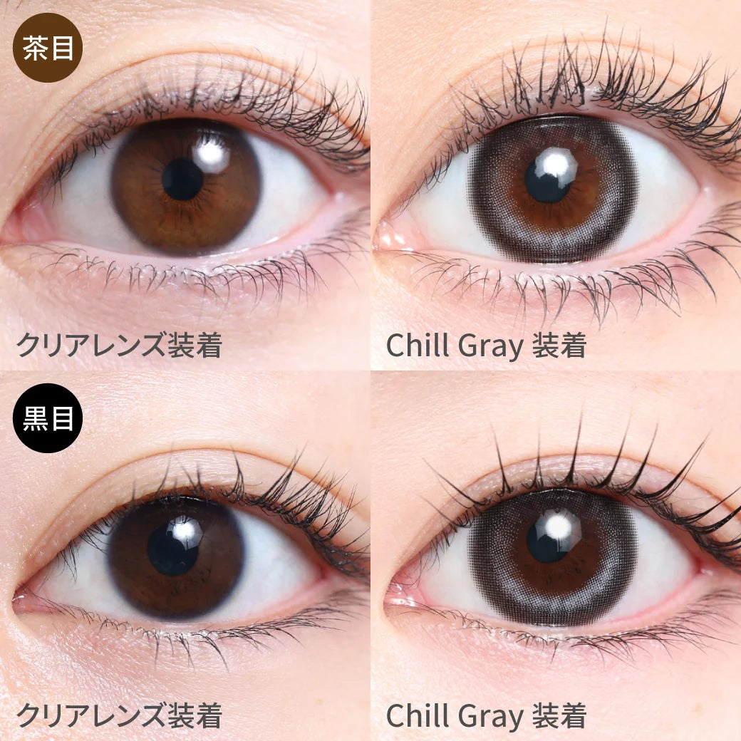 TEAMO 1MONTH NATURAL TYPE CHILL GRAY(1BOX 1SHEET) 1