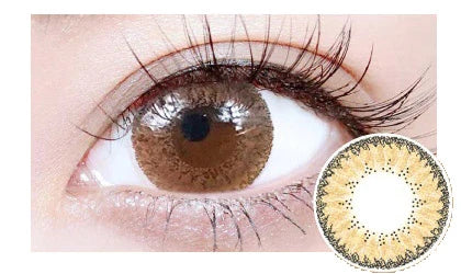 TEAMO 1MONTH NATURAL HALF TYPE CLASSY BROWN(1BOX 1SHEET) 0