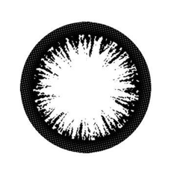 TEAMO 1MONTH CIRCLE TYPE TOUGH BLACK 14.0MM(1BOX 1SHEET) 1