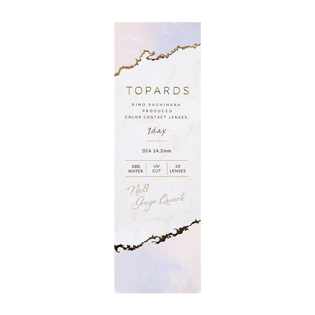 TOPARDS 1DAY GREGE QUARTZ(1BOX 10SHEETS) 2