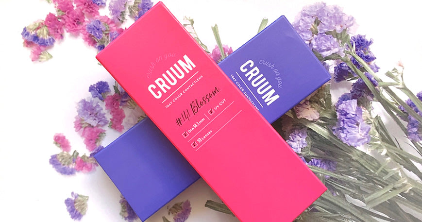 CRUUM 1DAY COLOR contact lens - CHAMPAGNE photos