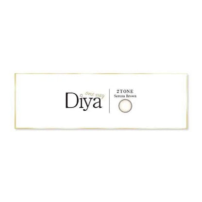 DIYA 1DAY SERENA BROWN(1BOX 10SHEETS) 2