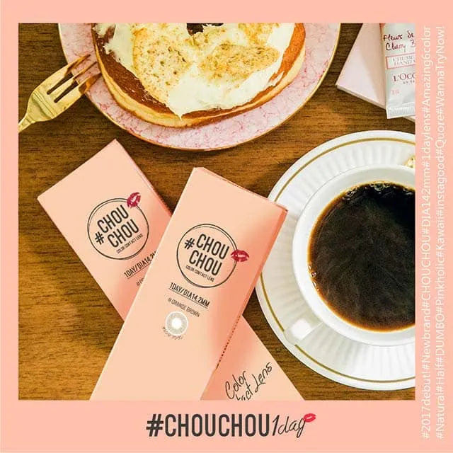 #CHOUCHOU 1DAY ORANGE BROWN(1BOX 10SHEETS) 2