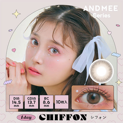 ANGELCOLOR ANDMEE 1DAY CHIFFON(1BOX 10SHEETS) MAIN IMAGE