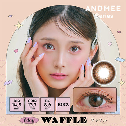 ANGELCOLOR ANDMEE 1DAY WAFFLE(1BOX 10SHEETS) MAIN IMAGE