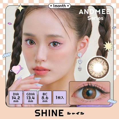 ANGELCOLOR ANDMEE 1MONTH SHINE(1BOX 1SHEET) MAIN IMAGE