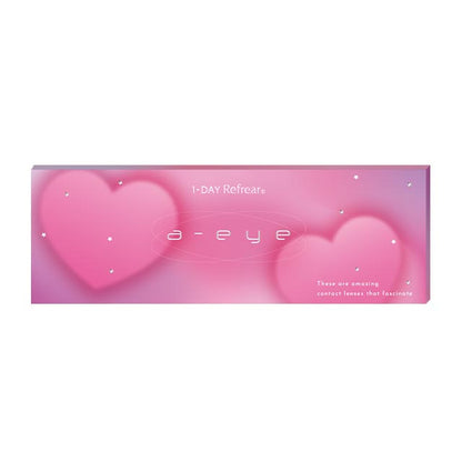 1DAY REFREAR SILICON HYDROGEL a-eye TOFFEE PINK(1BOX 10SHEETS) 2