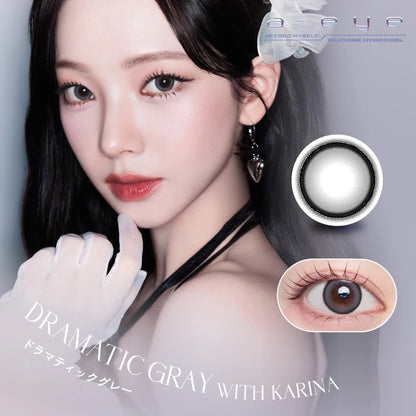 1DAY REFREAR SILICON HYDROGEL a-eye DRAMATIC GRAY(1BOX 2SHEETS) MAIN IMAGE