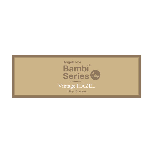 ANGELCOLOR BAMBI SERIES VINTAGE 1DAY HAZEL(1BOX 10SHEETS) 2