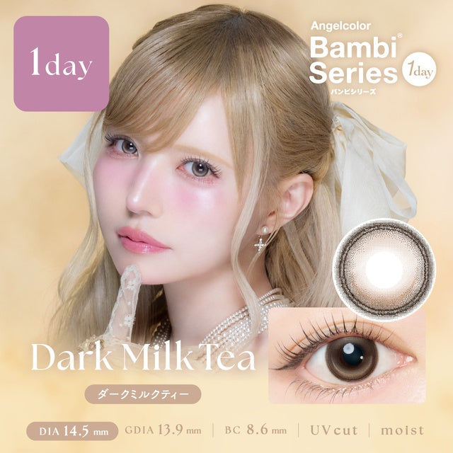 ANGELCOLOR BAMBI 1DAY DARK MILK TEA(1BOX 10SHEETS) MAIN IMAGE