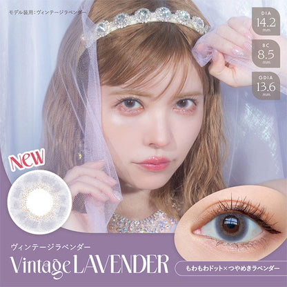 ANGELCOLOR BAMBI SERIES VINTAGE 1DAY LAVENDER(1BOX 10SHEETS) MAIN IMAGE