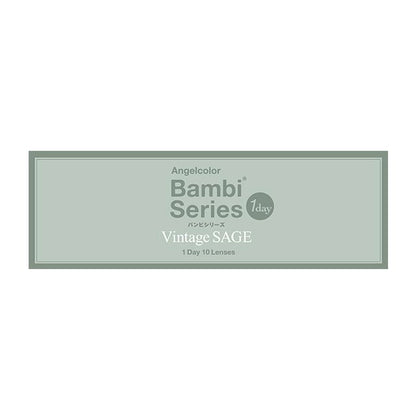 ANGELCOLOR BAMBI SERIES VINTAGE 1DAY VINTAGE SAGE(1BOX 10SHEETS) 2