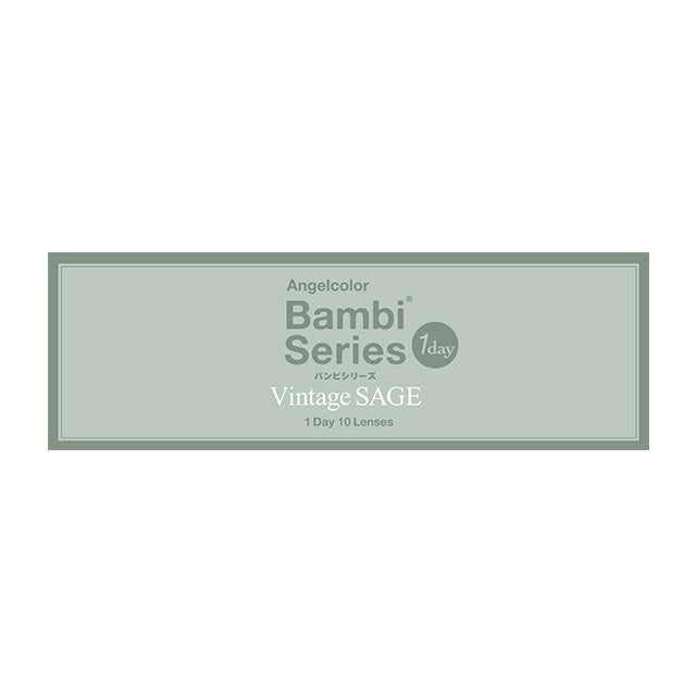 ANGELCOLOR BAMBI SERIES VINTAGE 1DAY VINTAGE SAGE(1BOX 10SHEETS) 2