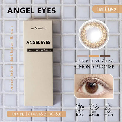 ANGELEYES 1Day ALMOND BRONZE(1BOX 10SHEETS) MAIN IMAGE