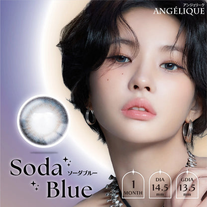 ANGELIQUE 1MONTH SODA BLUE(1BOX 2SHEETS) MAIN IMAGE