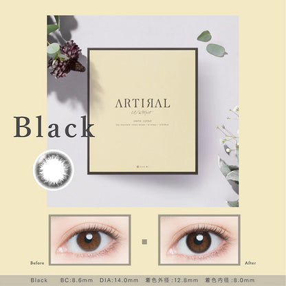 ARTIRAL UV & MOIST BLACK 1DAY(1BOX 30SHEETS) MAIN IMAGE