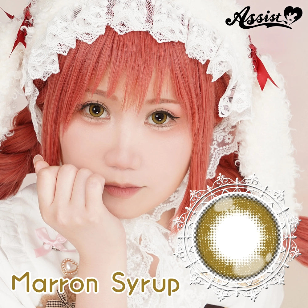 ASSIST CHOUCHOU PUPPILLA SYRUP 1DAY MARRON SYRUP(1BOX 6SHEETS) MAIN IMAGE